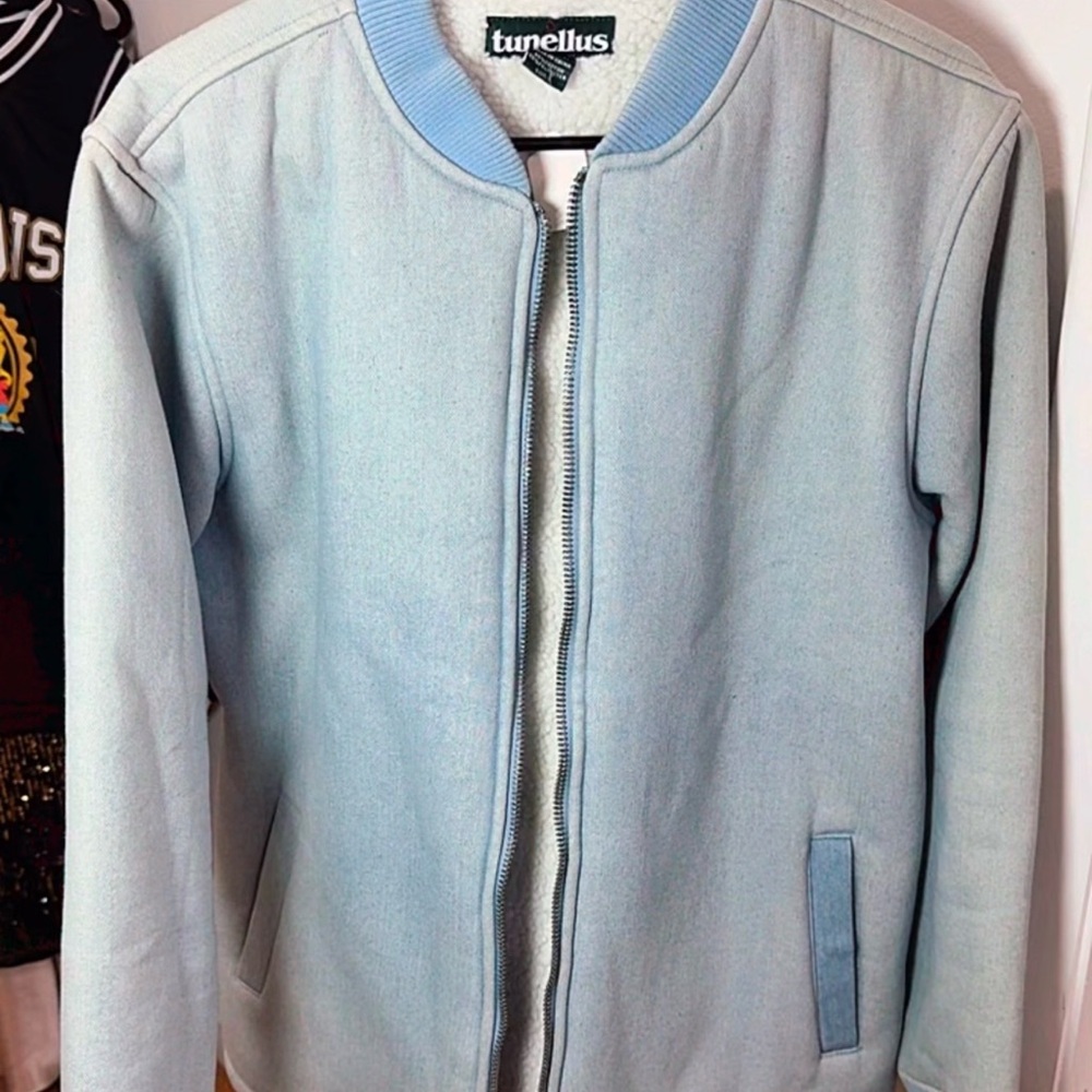 Light Blue Men's Jacket